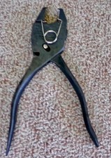 Vintage 7" Eifel-Geared Plierench Made in USA