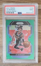 🏀 Ja MORANT *Green Prizm* PSA 9 2021 Panini #194 POP 27 🔥 Mint