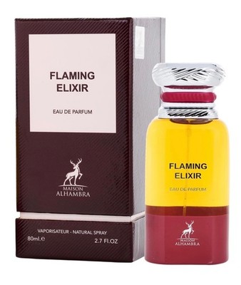 Flaming Elixir by Maison Alhambra EDP 2.7 oz Spray Made in UAE Free Shipping