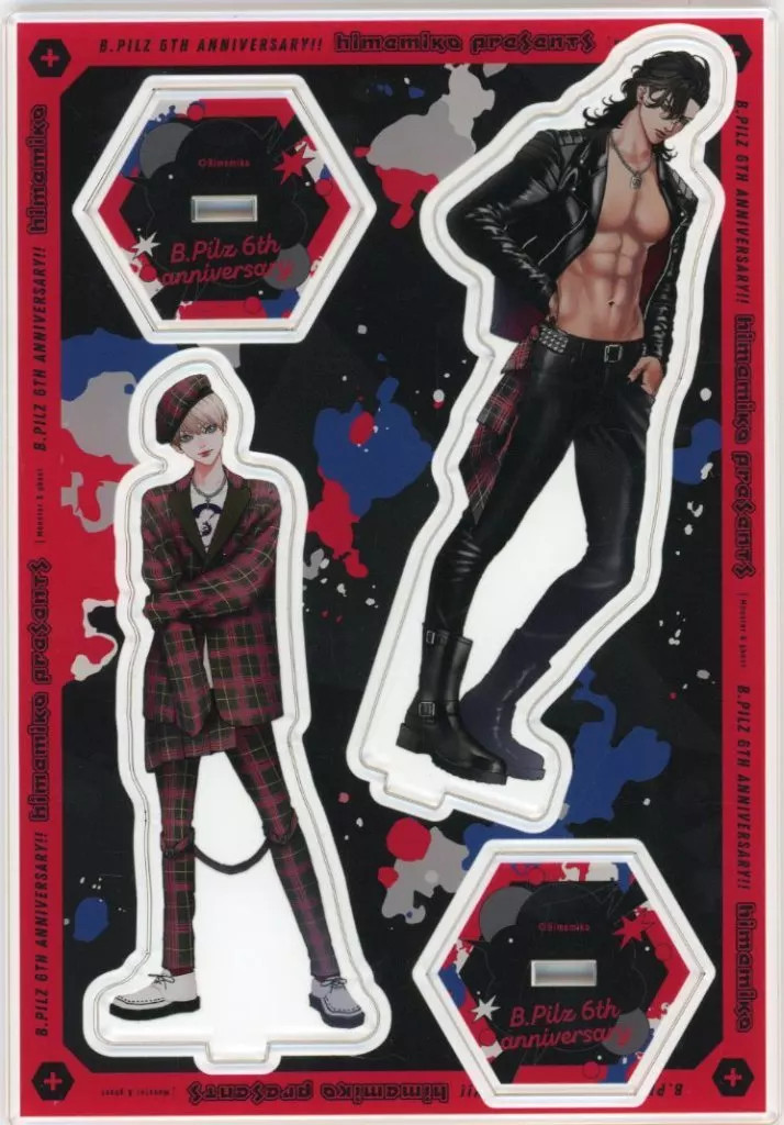 Acrylic Stand Panel Tosumi Tsubaki Yuki Kabuto Rock Monster And Ghost