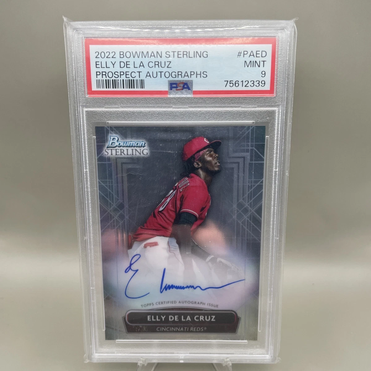 Bowman Cincinnati Reds Baseball Autographed Sports Trading Cards