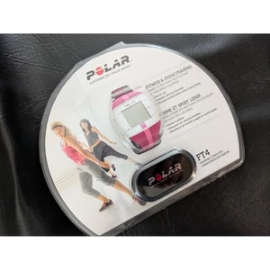 Polar FT4 Moniteur de fréquence cardiaque Fitness Watch Rose H1 Capteur NEW