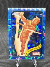 Topps 2025 Topps Chrome Sapphire Edition Marvel HUMAN TORCH #40!