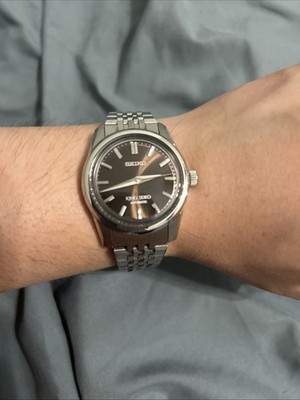 King Seiko SPB285 37mm Brown Dial Automatic Men's Watch