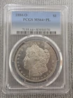 New Listing1884 O Morgan Silver Dollar Ms64+ Pl Pcgs