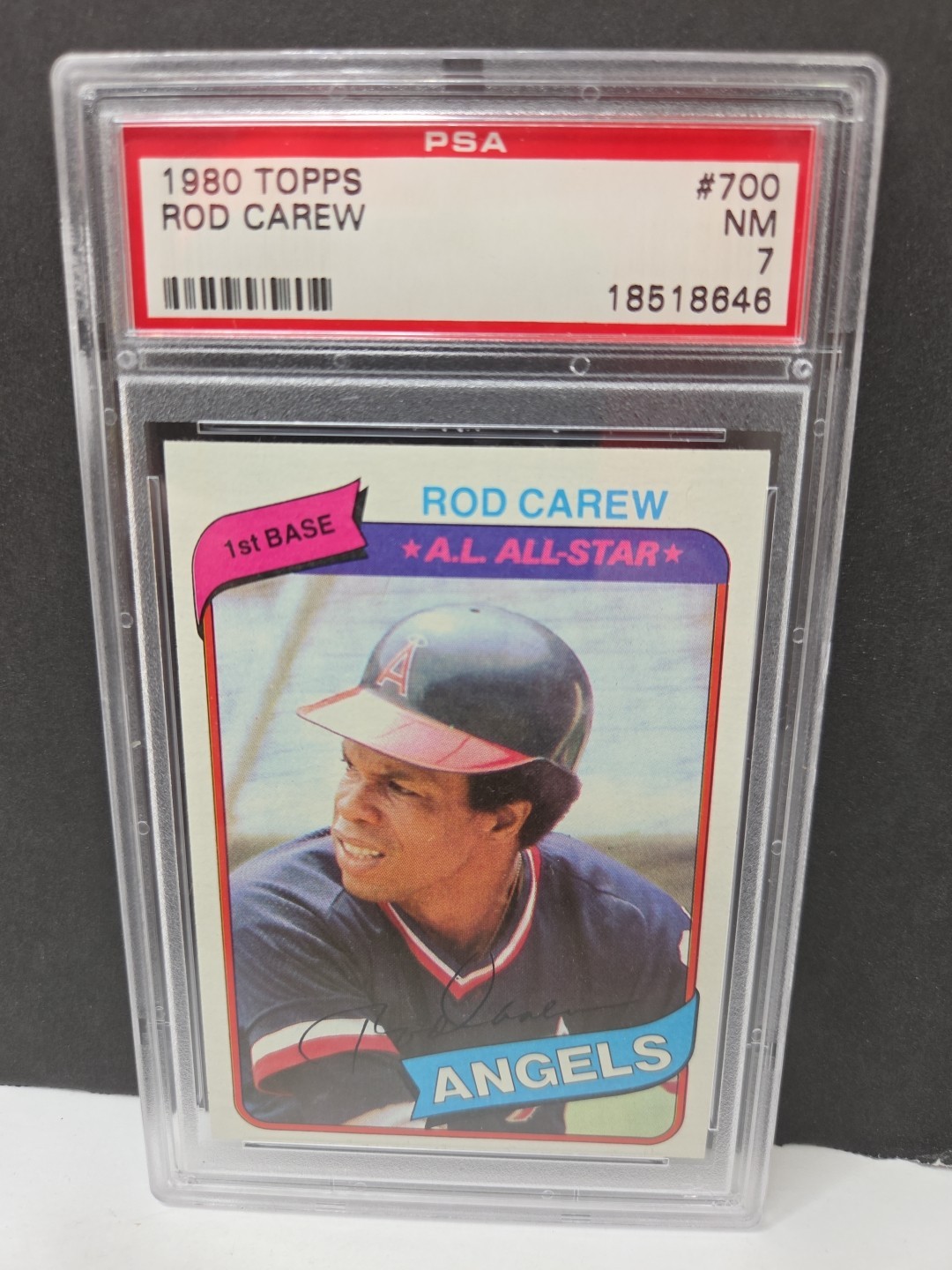 1980 Topps Rod Carew #700 PSA 7
