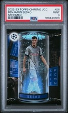 2021-22 Topps Chrome Red Bull Salzburg Team Soccer Cards Checklist 26