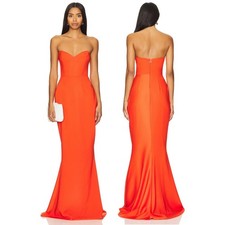 Nookie Love Affair Gown Maxi Strapless Formal Elegant Party Guest Event XS