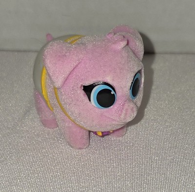 Disney Tots T.O.T.S Pearl Easter Pig Flocked Figure 2  Mini Used