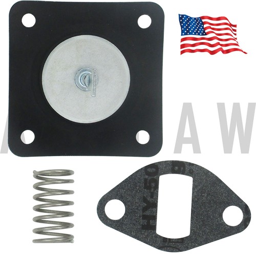 NEW Fuel Pump Rebuild Kit w/ Spring For Kohler Onan Tractor Generator 230675 - Picture 2 of 7