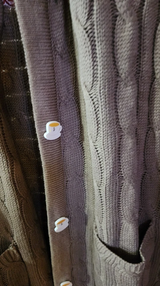 Cardigã suéter Gilmore feminino plus size tamanho 2 novo com etiquetas - Imagem 2 de 4