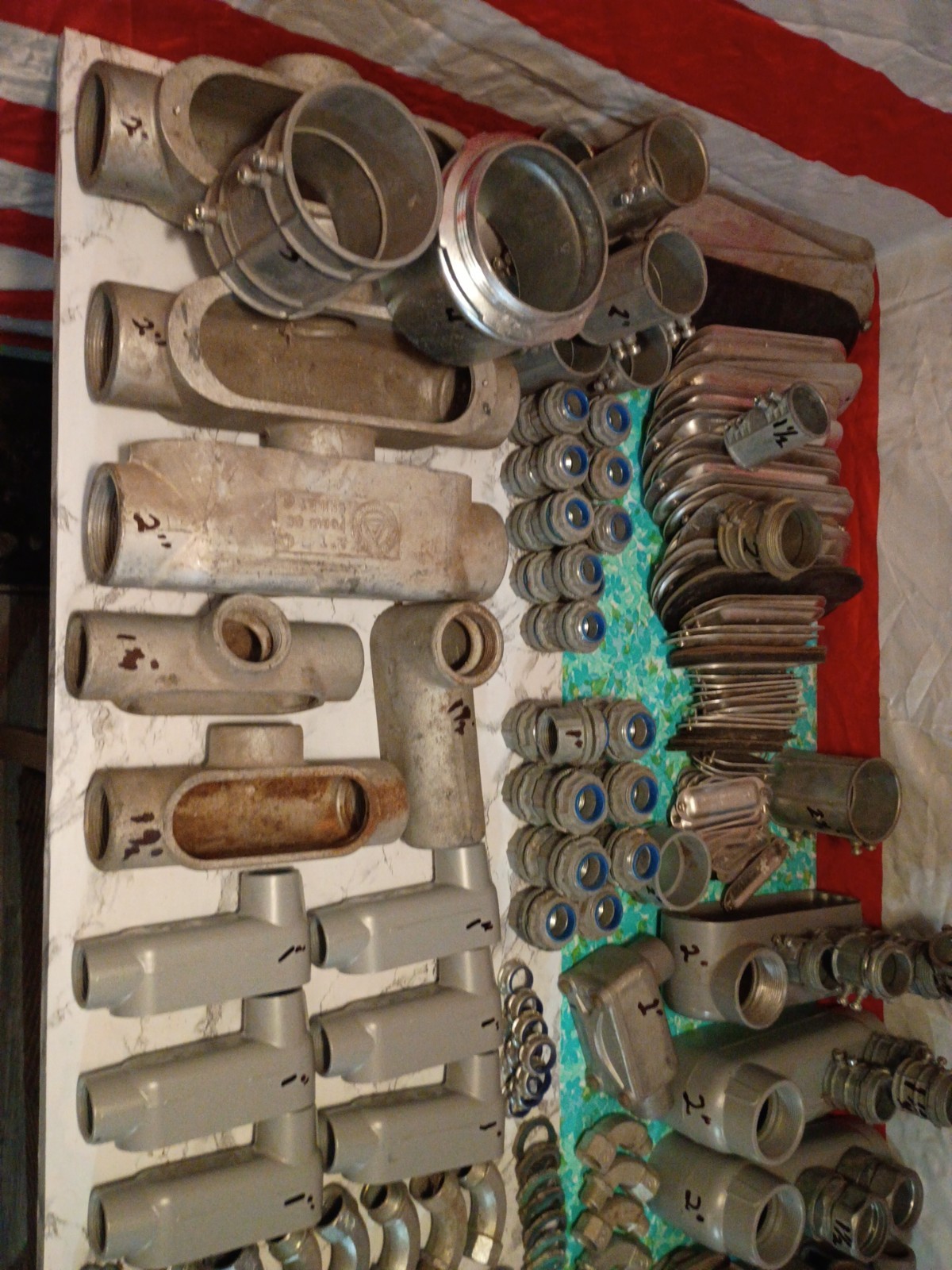 Thousands Of  Electrical Instalation Parts. All New And Name Brands.