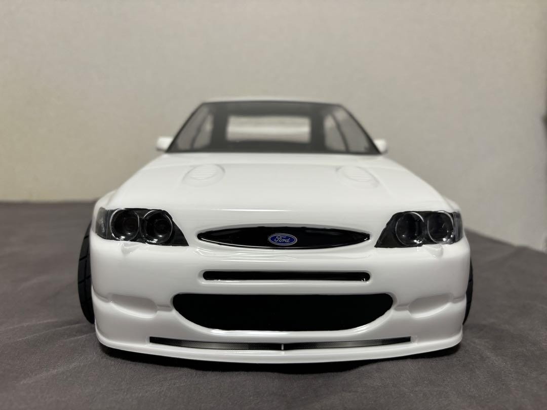 1/10 Scale Rc Car Body Ford Escort Custom Unpainted