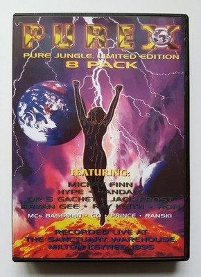 PURE X - BACK WITH A VENGEANCE (DRUM & BASS CD PACK) September 1995