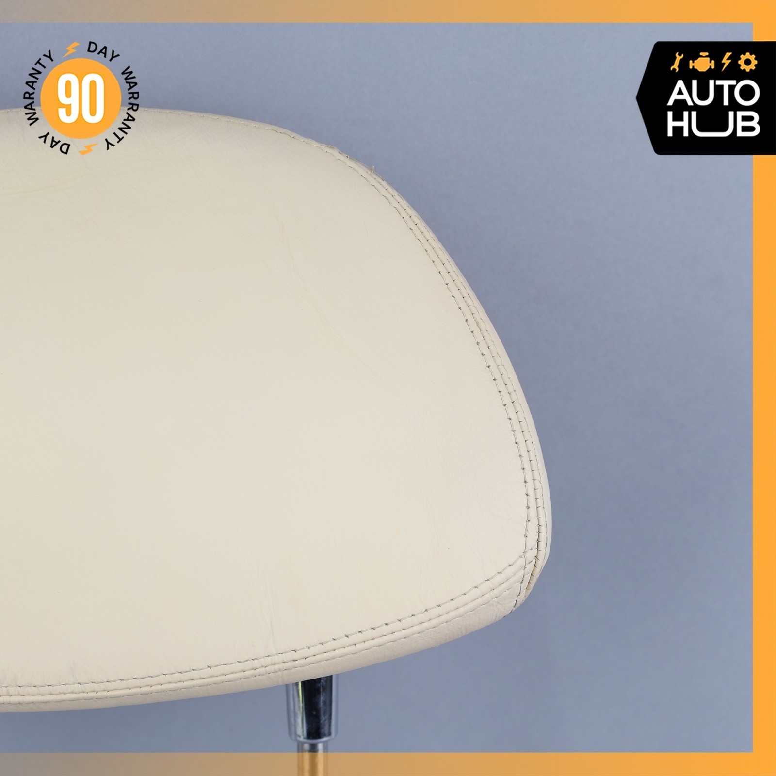 Bentley Arnage Front Left or Right Seat Headrest Head Rest Beige OEM 42k