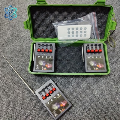12 Cue Wireless Fireworks Firing control system equipment+Remote Fast Shipping