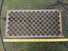 Vintage Cast Iron Grate Fretwork Vent Cover Air Return Vintage Cast Iron Grate Fretwork Vent Cover Air Return