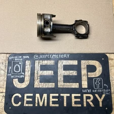 JEEP 4.0L Engine STRAIGHT Connecting Rod Piston Wrangler Cherokee Standard Bore