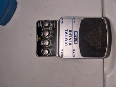 Behringer - Digital Stereo Reverb Guitar Effects Pedal - DR600