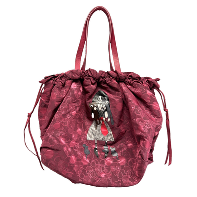 MARC By Marc Jacobs Miss Marc Pink Nylon Y2K Shoulder Purse