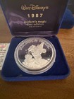 1987 Disney Rarities Mint “Mickey’s Magic” 5 oz .999 Silver Coin Serial No. 1942 — photo 2