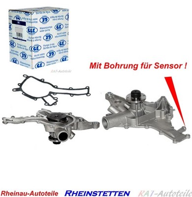 Wasserpumpe (mit Borung) für MERCEDES CLK VITO VIANO SL CLS SLK GK 980453
