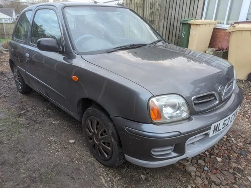 Nissan Micra  Tempest 2002 K11 1.0 Petrol  Grey MOT FAILURE  SPARES OR REPAIRS - Picture 1 of 22