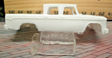 Resin HO SLOT CAR scale 1968 Dodge D200 pick up truck paintable body 4 gear