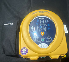 HeartSine SAM 350P AED Defibrillator w/ Ready Kit, Pediatric-Pak, Case, Pads