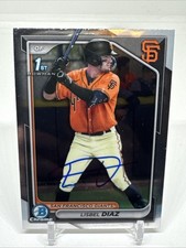 2024 Bowman Chrome #BCP-194 Lisbel Diaz 1st Prospects SIGNED