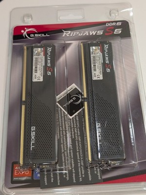 G.Skill Ripjaws S5 32GB 2x16GB DDR5 6000 CL36 Intel XMP Black