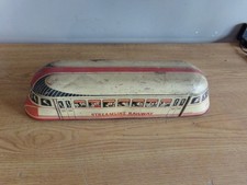 VINTAGE STREAMLINE RAILWAY TIN TOY NO. 129