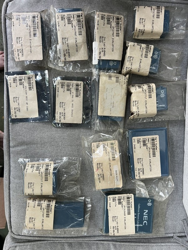 LOT of California Eastern Labs Evaluation Fixture Boards & Chips w/ Spec Docs