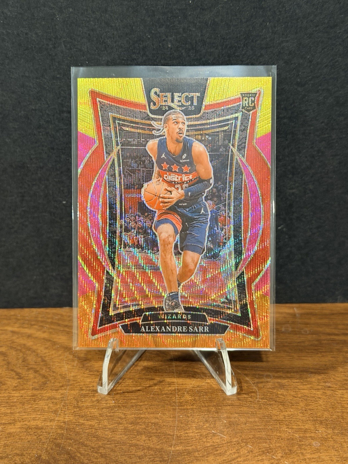 2024-25 Panini Select - Concourse Alexandre Sarr #73 Multi Wave Prizm /20 (RC)