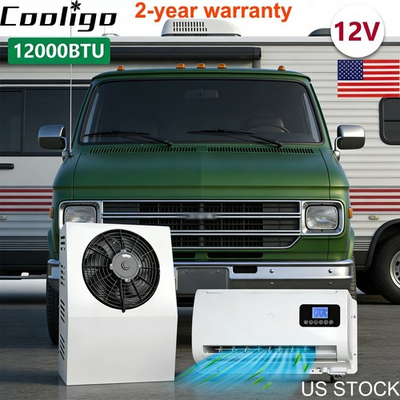 #ad #ad No Noise 12000 BTU 12V AC Unit New Electric Air Conditioner for RV Truck Cab $529.00