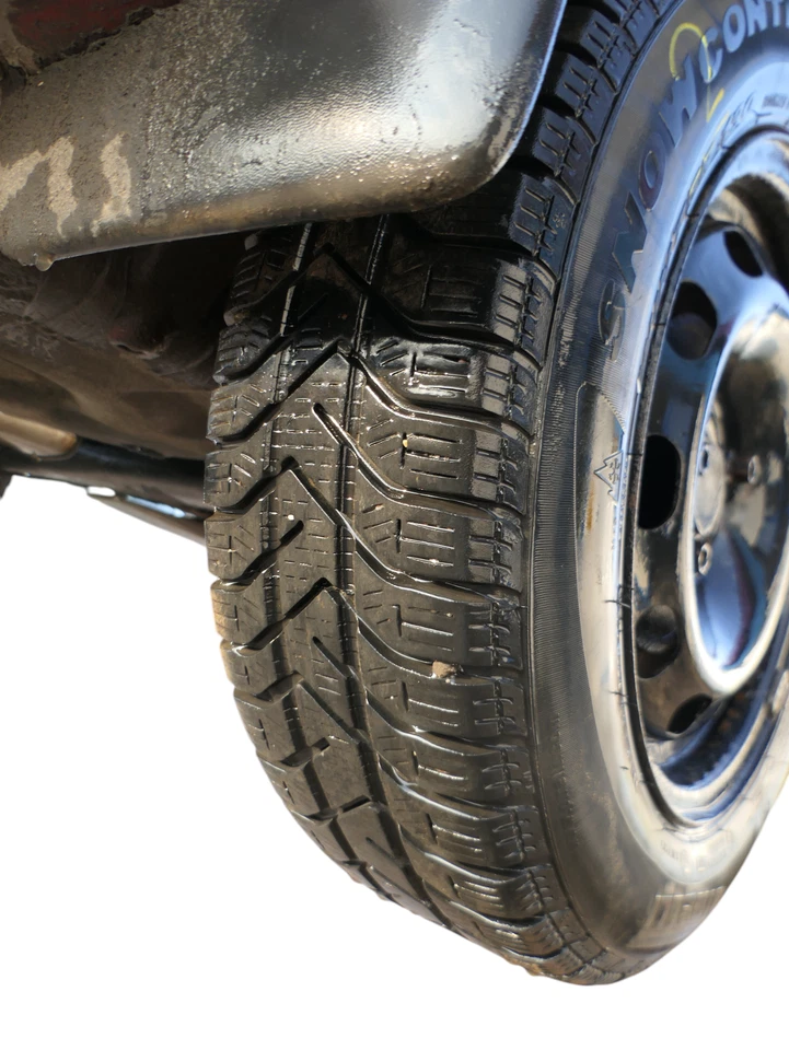 2x Skoda Fabia Felgen Reifen 165/70 R14 81T Winterreifen M&S 5jx14H2 ET35  5-7mm - Bild 4 von 4