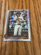 Christian Koss 2025 Topps Chrome Update Xfractor Rookie SP Giants RC #USC26