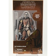 STAR WARS THE BLACK SERIES THE MANDALORIAN 94 CARBONIZED GRAPHITE 6  FIGURE NISB