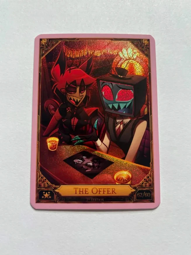 Hazbin Hotel Season 2 THE OFFER Secret Rare 62/60 Pink Foil NM 2nd