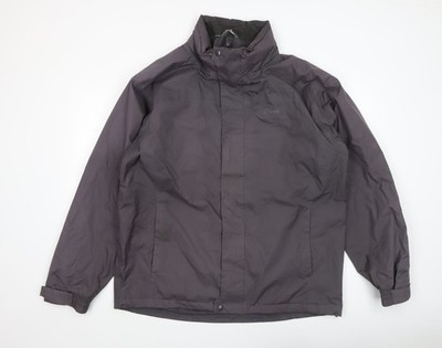 Hi Gear Parka Jacke Herren grau XL wasserdicht mit Kapuze