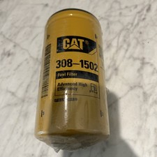 FACTORY SEALED Caterpillar Cat 308 1502 Advanced High Efficiency Fuel Filter