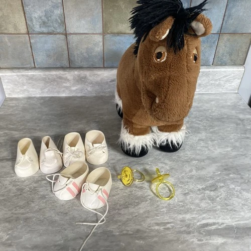 VTG Cabbage Patch Kids Show Pony 1984 Pacifiers Paci Shoes Odd Lot