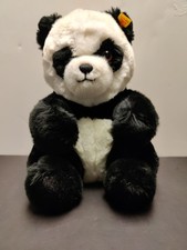 Original STEIFF PANDA Stuffed Plush Animal Cosy -9" Bear -5357/25 -EAR TAG