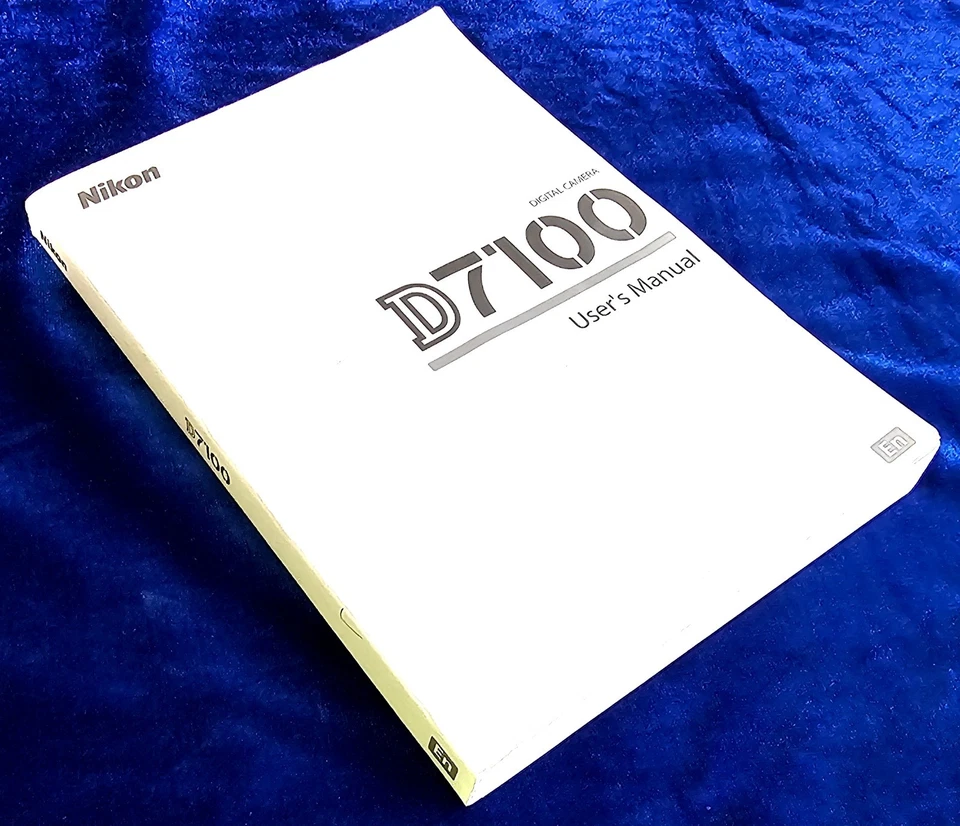 Manual for the Nikon D7100 Digital Camera 2013 original MANUAL ONLY (English) - Image 2 of 4
