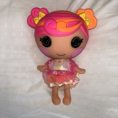 Lalaloopsy Littles Lolly Candy Ribbon Doll Plastic 7'' Pink and Orange