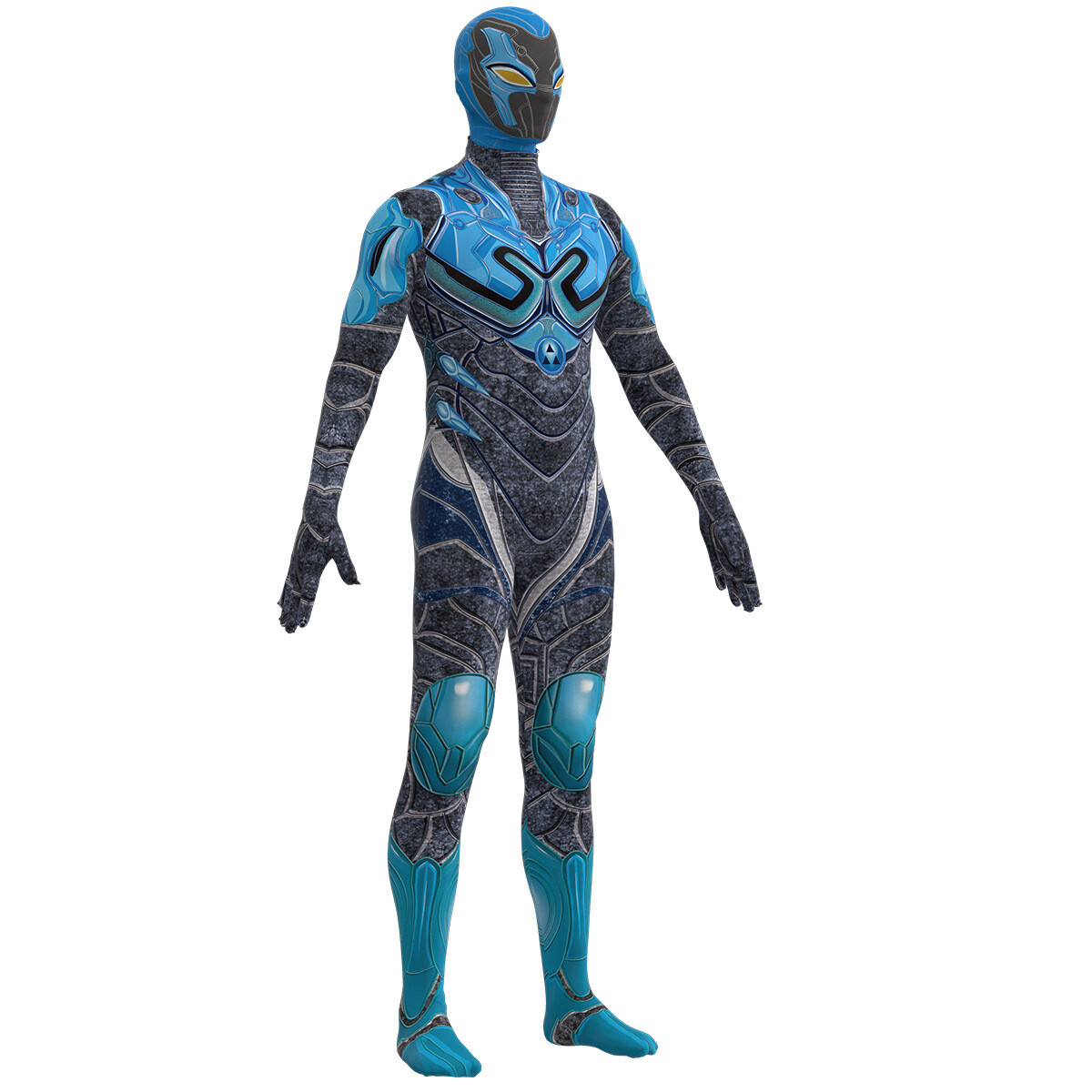 Moive Blue Beetle Mask Jumpsuit Cosplay Superhero Adult Kids Bodysuits moive-blue-beetle-mask-jumpsuit-cosplay-superhero-adult-kids-bodysuits