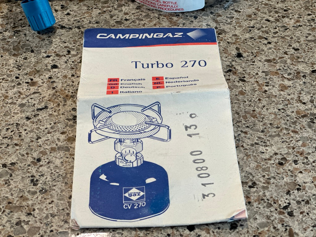Camping Gaz Turbo 270 Camping and Backpacking Stove with Case eBay