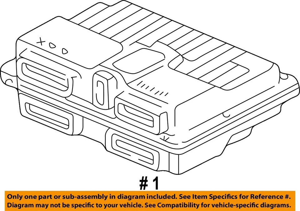 Módulo de control del motor usado (ECM) se adapta a: Chevrolet 1500 1996 camioneta electrónica Foto 4 de 4