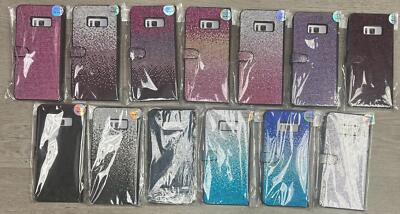 Bling, 2 Sides SWAROVSKI ELEMENTS CRYSTAL, Wallet Case for Galaxy S8 Plus