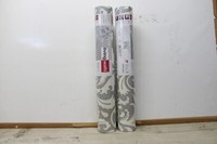 2 Rollen Vliestapete As Creation Living Walls 6693-84 Grau/Weiss Gemustert